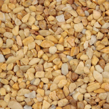Kamenný koberec mramor Piedra Žlutý 3-6 mm balení sada 26,43 kg