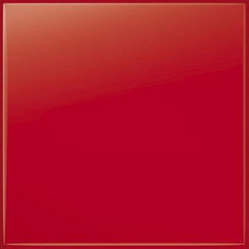 keramický obklad červený lesklý - 20x20cm